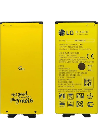 LG Uyumlu G5 H850 Bl-42D1F Batarya Pil 2700 Mah