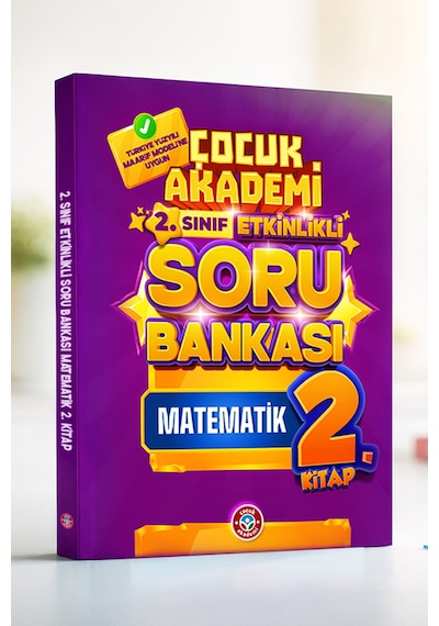 2. Sınıf Etkinlikli Soru Bankası Matematik 2. Kitap