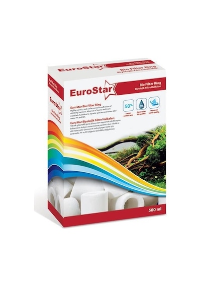 Eurostar Bio Glass Ring Seramik 500Ml