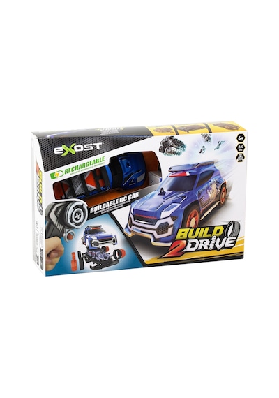 Silverlit Exost Build 2 Drive Kumandalı Yarış Aracı Kiti - Mavi