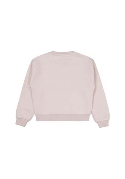 Civil Girls Püsküllü 6-9 Yaş Sweatshirt Açık Bej