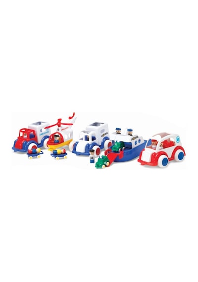 Viking Toys Acil Kurtarma Taşıtları 5 Parça
