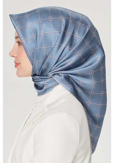 Armine Özel Nostalji Serisi Twill İpek Eşarp Modelleri 8555D-17