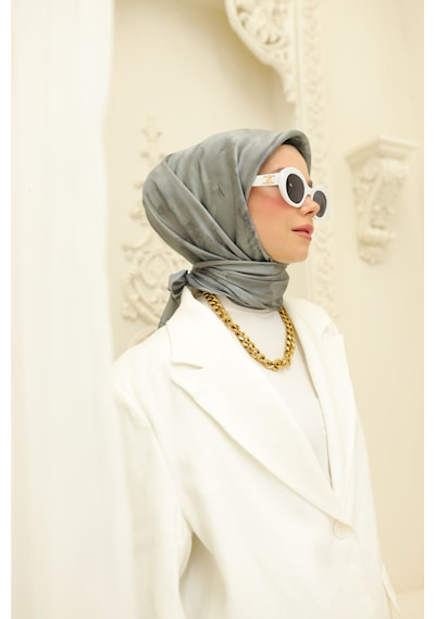 Silk Home Shiny Eşarp 75002-47 Su Yeşili, Çağla