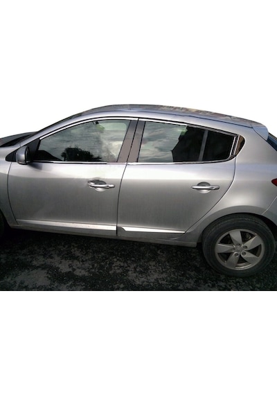 Autogp Renault Megane 3 Cam Çerçevesi Kenar Çıtası Krom Tamtur 12 Parça 2009 / 2015