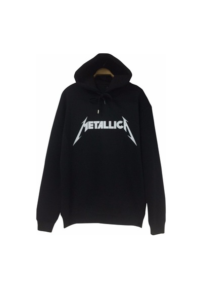 Metallıca Baskılı Sweatshirt Siyah