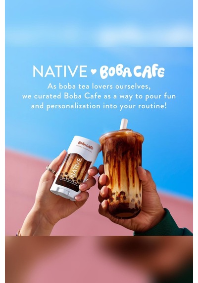 Native Boba Cafe Coconut Ube 2'si 1 Arada Nemlendirici Şampuan Ve Saç Kremi 487ml
