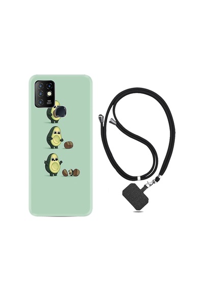 Infinix Hot 8 Kılıf Boyun Askılı Muhammed Ali 1352