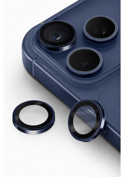 Apple iPhone 17 Pro / 17 Pro Max Uyumlu Kamera Lens Koruyucu Abis