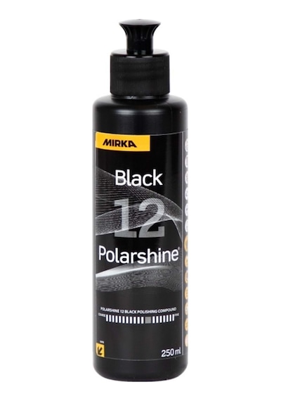 Mırka Polarshıne 12 Black Polıshıng Compound 250ml Siyah Pasta