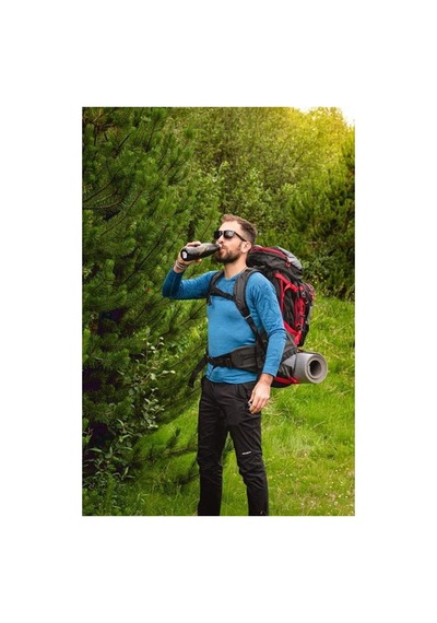 Husky Samont 60+10 Lt Sırt Çantası Siyah