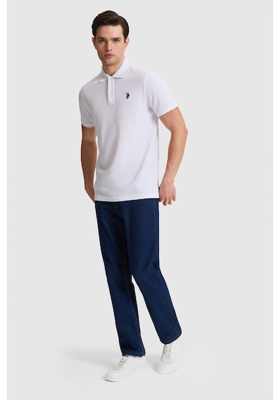 U.S. Polo Assn. U.s. Polo Assn. Erkek Beyaz Tişört Basic 50326972-vr013