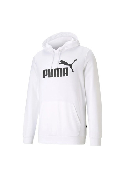 Puma Ess Big Logo Hoodie Erkek Sweatshirt 58668802 Beyaz