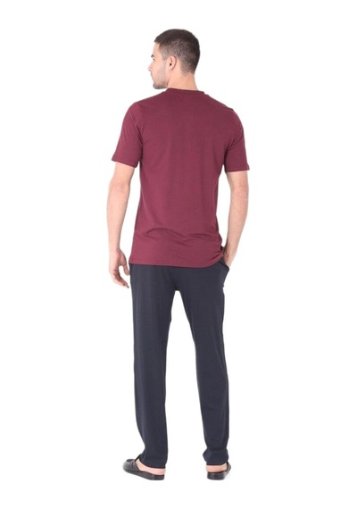 Kocabey 4'lü Pijama Takımı Bordo