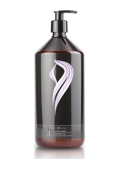 Perfect Shine Keratin Smoothing System No:1 Brezilya Fönü Keratin Öncesi Derinlemesine Arındırıcı Şampuan 1000ml Tüm Saç Tipleri