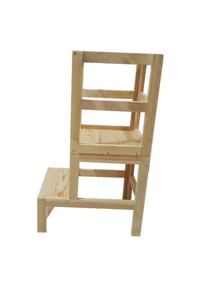 Montessori Tarzı Öğrenme Kulesi Learning Tower Ahşap