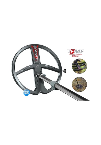 Xp Deus 2 Dedektör Ana Ünite, Wsa2 Kablosuz Kulaklık Ve 28cm Fmf Başlık İle