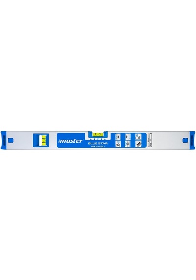 Master 506891 Blue Star Mıknatıslı Su Terazisi 50 Cm