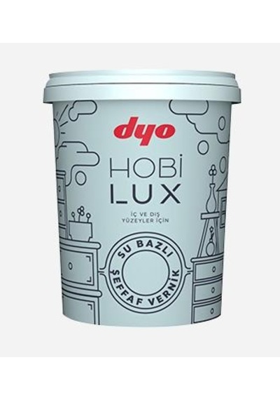 Dyo Hobilux Su Bazlı Saf Akrilik Mat Vernik 0,4 Lt