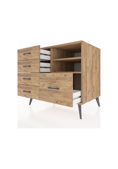 Kronos Şifonyer 2 Raflı 5 Çekmeceli 88x59x80 Çam-çam Çam Kronos Şifonyer 2 Raflı 5 Çekmeceli 88x59x80 Çam-çam Çam