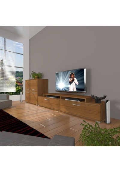 Decoraktiv Ekoflex On Slm Tv Ünitesi Tv Sehpası Ceviz