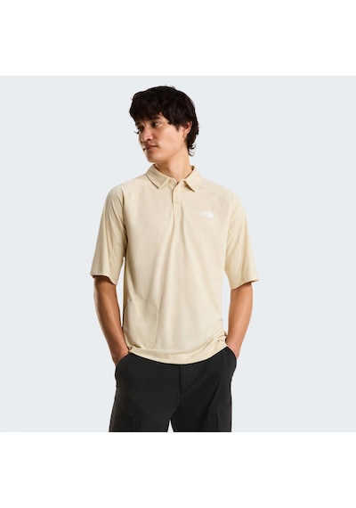 The North Face M Lıghtrange Packable Short Sleeve Polo Erkek Tişört Nf0a8g0vdom1 Gri