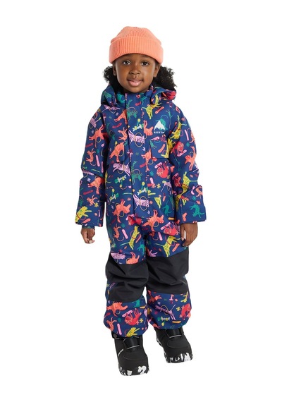 Burton T 2l One Piece Unisex Çocuk Snowboard Tulumu 3000 Çok Renkli