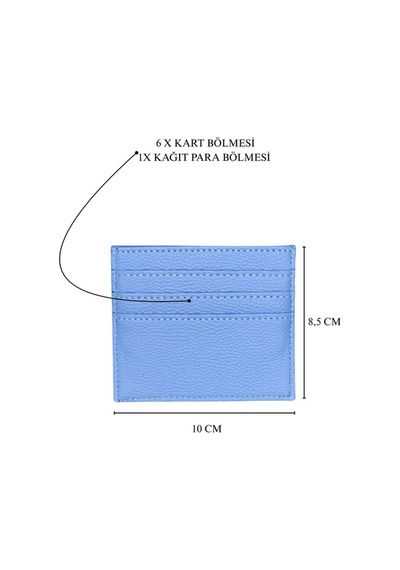 Vanilla Collection Kadın Kartlık & Cüzdan Portföy İnce Ve Ergonomik Tasarım Model Siyah