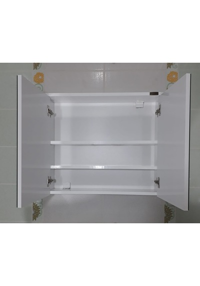 Çift Kapaklı Tam Boy Lavabo Üstü Banyo-Wc Dolabı (Günlük Kargo) (362303334) Beyaz