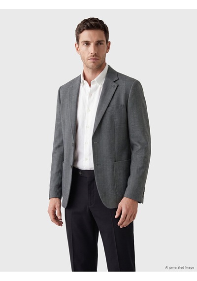 Lcw Busıness Siyah Regular Fit Erkek Blazer Ceket