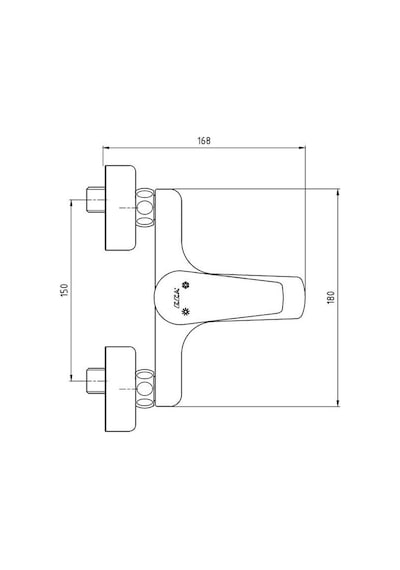 Eca Niobe 482 Banyo + 054 Lavabo + 098 Eviye Batarya Seti 3'lü Krom