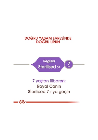 Royal Canin  Sterilised 37 Kısırlaştırılmış Kedi Maması 10 Kg