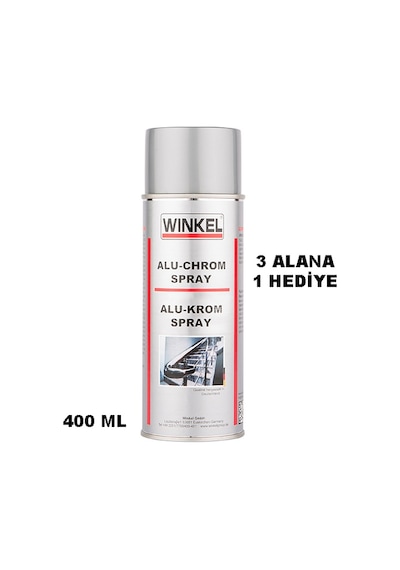 Winkel Alüminyum Krom Spreyi 400 ML