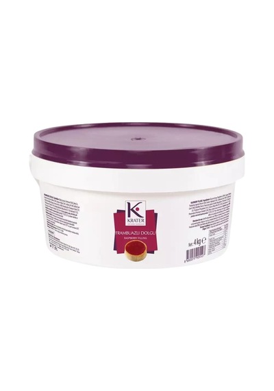 Krater Frambuaz Krema Dolgusu 4 Kg