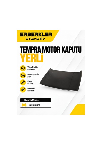Fiat Tempra Motor Kaputu Yerlı Uyumlu - Erb970
