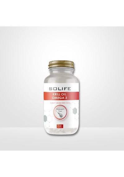 Solife Krill Oil Omega-3 Balık Yağı 30 Yumuşak Kapsül