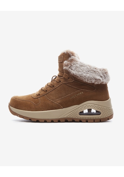 Skechers Uno Rugged Kadın Kahverengi Bot 167433 Csnt Kahverengi