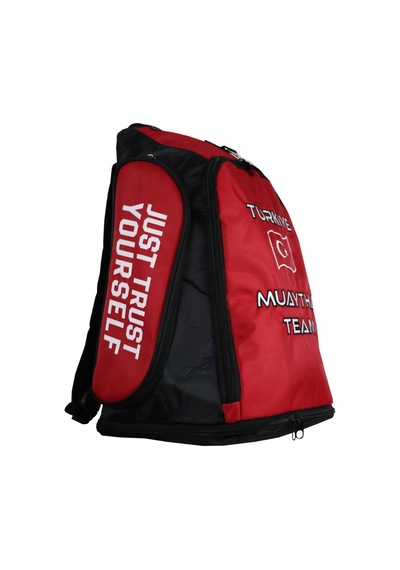 Dragondo Drgn Mbag25 Multimodal Sırt Çantası Muaythai Team Nakışlı Kırmızı Çanta