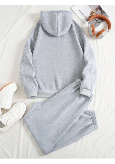 Harmandar Brooklyn Usa Kışlık Alt Üst Takımı Sweatshirt Eşofman Altı - Gri Baskılı Oversize Kapüşonlu Gri Harmandar Brooklyn Usa Kışlık Alt Üst Takımı Sweatshirt Eşofman Altı - Gri Baskılı Oversize Kapüşonlu Gri