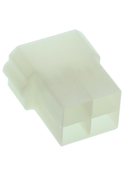TE Connectivity 20 Adet 180901 4 Pozisyonlu “FASTIN-FASTON” Tab Konektör Gövdesi (Tab Terminal Housing, 10,8 mm aralıklı)