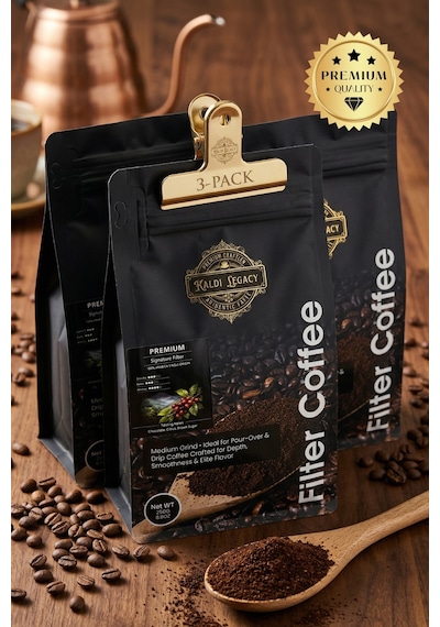 Signature Filtre Kahve Avantaj Paketi - 3'lü Fırsat Seti 3 X 250 Gr
