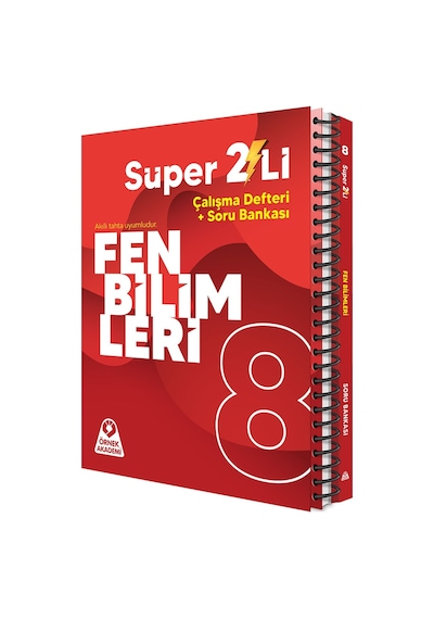 8. Sınıf Süper İkili Fen Bilimleri Seti Örnek Akademi