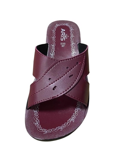 By Aris Kadın Yazlık Terlik Bordo - 745794594 Bordo
