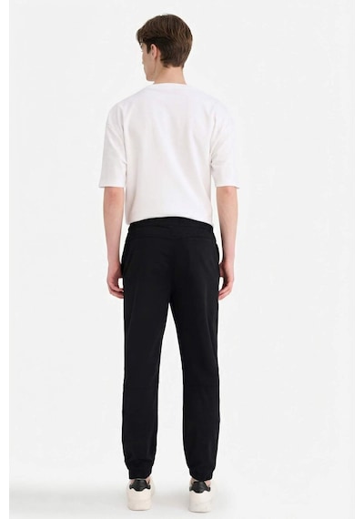 Defacto Jogger Fit Beli Bağcıklı Üç Cepli Pantolon F4680ax25aubk81 Siyah