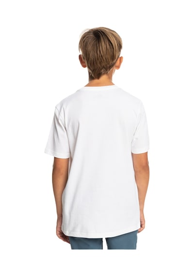 Quiksilver Circled Line Erkek Çocuk Tişört Beyaz