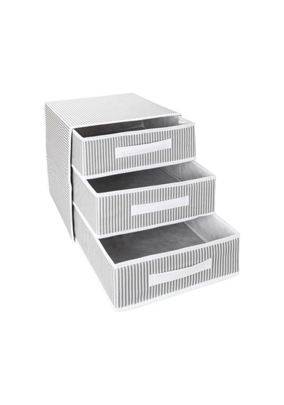 Tr Dolap İçi Kumaş Kaplamalı Mini Çekmece Organizer, Çekmeceli Dolap İçi Düzenleyici, İç Çamaşırı Çorap Diğer
