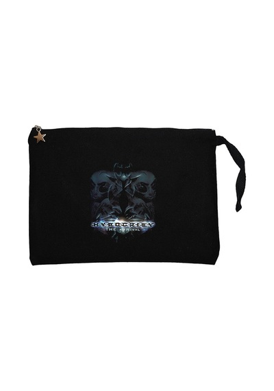 Hypocrisy The Arrival Siyah Clutch Astarlı Cüzdan / El Çantası Siyah
