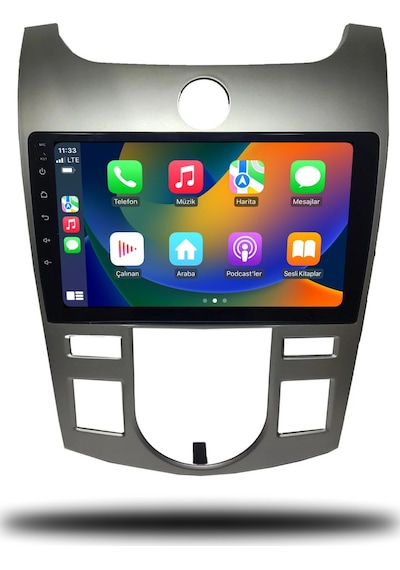 Redhat Kia Cerato Android Carplay Multimedya 2009-2012 Dijital Klima 4gb Ram + 64gb Hafıza + 8 Çekirdek