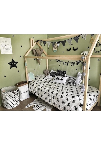 Markaawm Markaawm Montessori Çocuk Yatak Doğal Çam 90X190 Karyola Elif