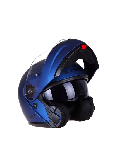 Çene Açılır Kask Ls2 Strobe 2 Mat Navy Mavi 2XL